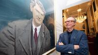 Michael Collins was a young man carrying the weight of the world on his shoulders — artist, Mick O'Dea