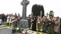 Irish Civil War: Thousands take part in Liam Lynch centenary commemoration in Fermoy