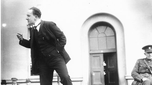 <p class="contextmenu Body Body">Its originator was Kevin O’Higgins, the first minister for home affairs in the new free State. O’Higgins was a man considered, in his legislative habits, to be a touch authoritarian. Picture: An Cosantoir magazine</p>