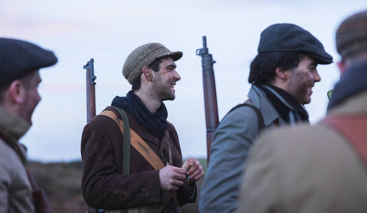 On set for the filming of the Men of the South project, Sit Stand Smoke. Picture: Tadhg Richardson On set for the filming of the Men of the South project, Sit Stand Smoke. Picture: Tadhg Richardson