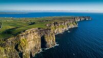 Revenues at Cliffs of Moher climb to €13.8m for 2023