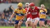 Mark Rodgers in action against Ciaran Joyce 4/2/2024