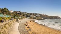 Langland Bay on the Gower Peninsular in Wales