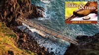 Hikes & Trails: A two-mile cliff face walk at the Gobbins Coastal Path