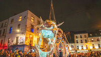 Watch: Dragon of Shandon roars to life on the streets of Cork