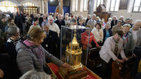 Watch: The relics of St Bernadette in Clonakilty
