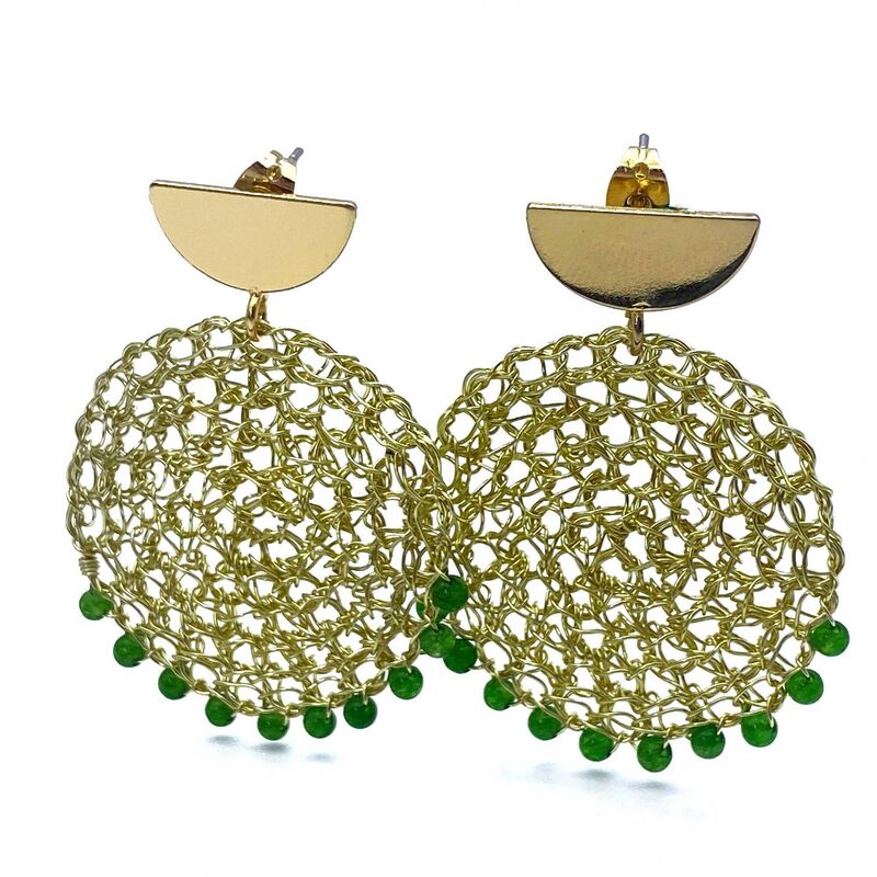 Ahakista earrings, €45. wildwireireland.com Ahakista earrings, €45. wildwireireland.com