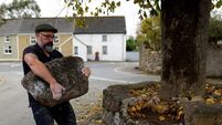 Ancient Irish tradition of heavy stone lifting, in Owning