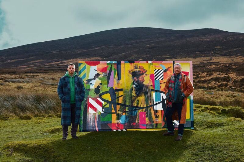 After its official launch this month, the original artwork will hold pride of place upon the walls of Killavullen, the Co Cork home of Richard Hennessy. After its official launch this month, the original artwork will hold pride of place upon the walls of Killavullen, the Co Cork home of Richard Hennessy.