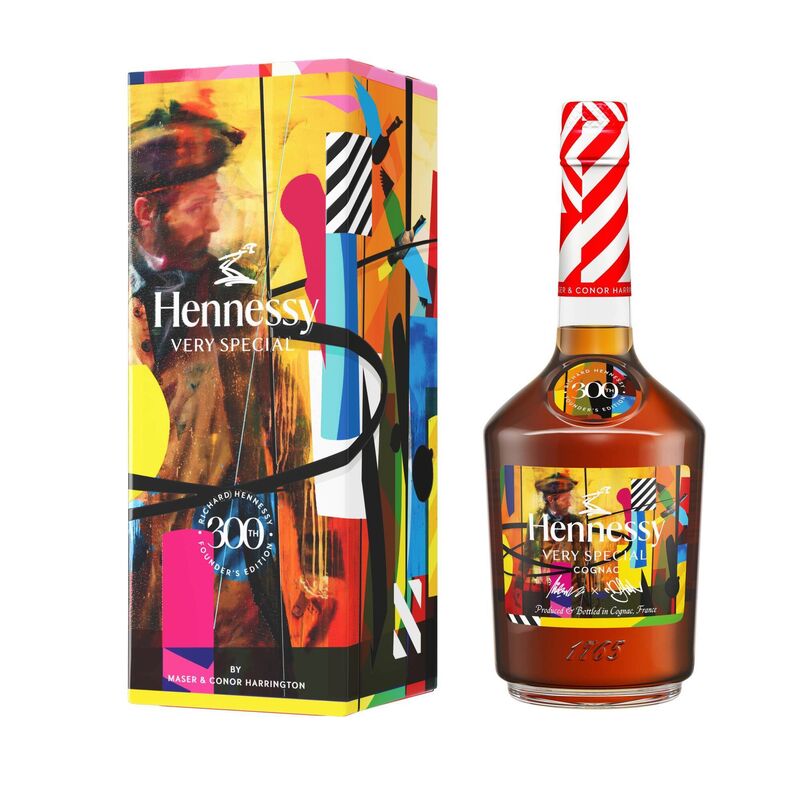 The Hennessy Founder’s Edition bottle. The Hennessy Founder’s Edition bottle.
