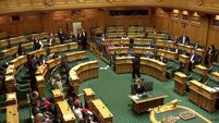 Watch: New Zealand MPs stage haka protest against Indigenous treaty bill in parliament