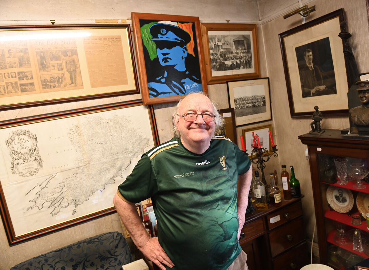 Noel Scannell says he finds it hard to pick just one niece or nephew to bequeath his collection to, and, with a laugh, says: 'I’ll probably leave them all to fight over it when I’m gone.' Picture: Larry Cummins Noel Scannell says he finds it hard to pick just one niece or nephew to bequeath his collection to, and, with a laugh, says: 'I’ll probably leave them all to fight over it when I’m gone.' Picture: Larry Cummins