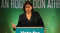 Watch: Mary Lou McDonald reacts to the Taoiseach’s interaction with a care worker in Kanturk