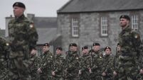 Review of the 125th Infantry Battalion