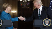 Donald Trump
 Angela Merkel