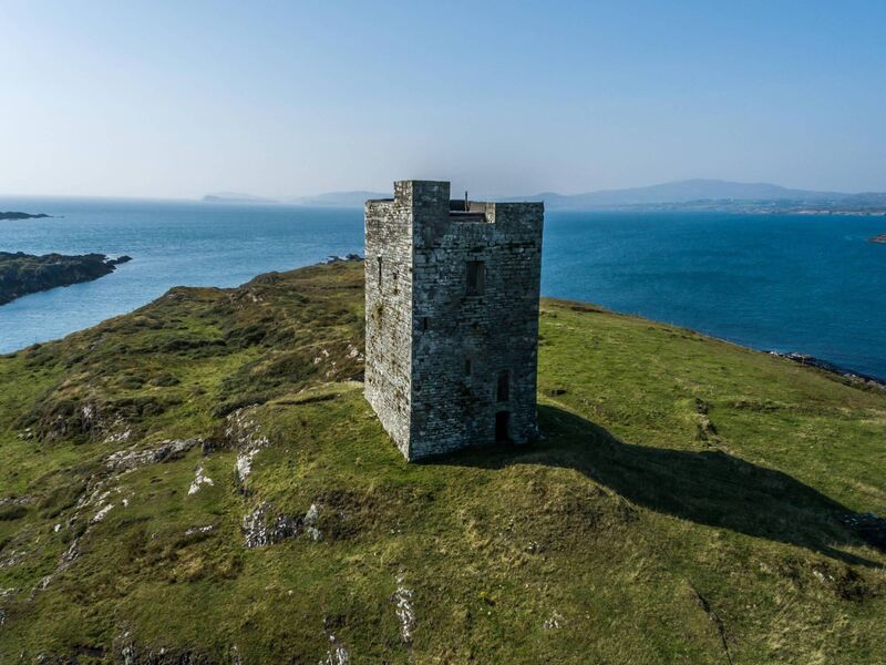 Defensive position scanning the Atlantic, once a stronghold for pirates Defensive position scanning the Atlantic, once a stronghold for pirates