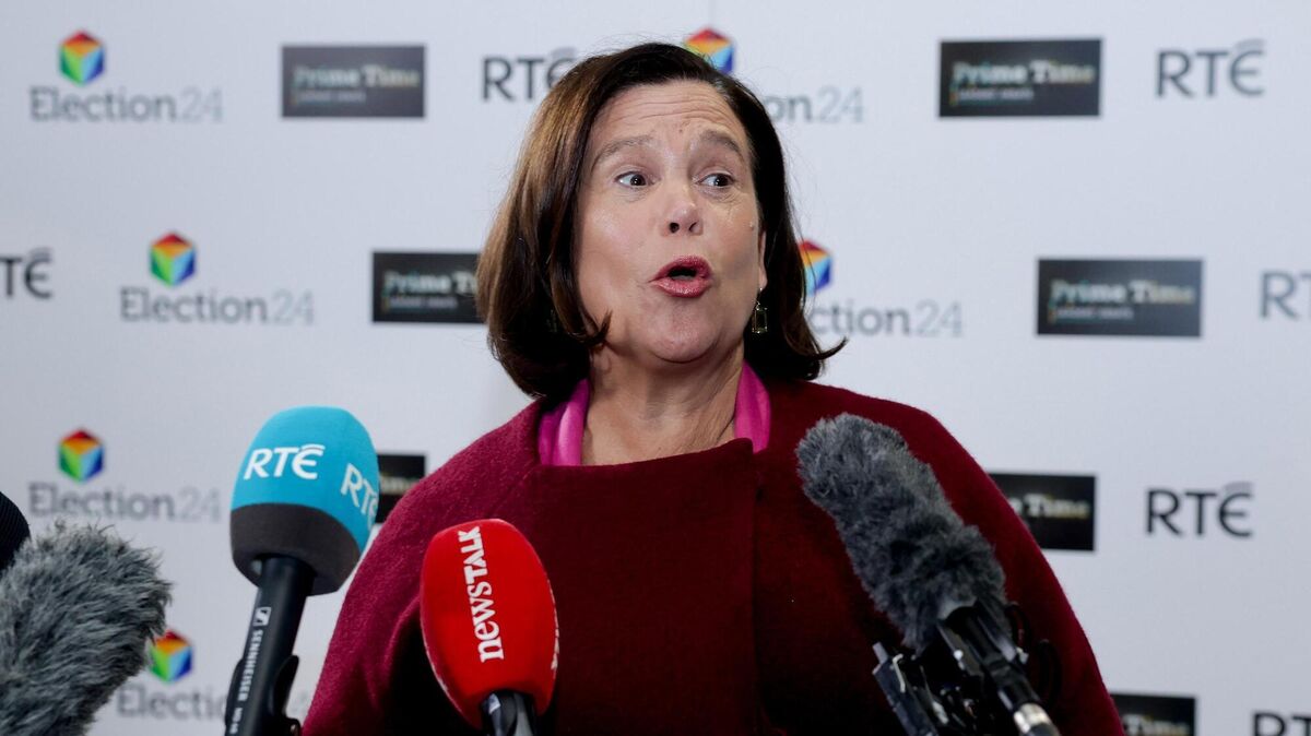 It has been a quietly solid campaign for Mary Lou McDonald and Sinn Féin. Picture: Maxwells It has been a quietly solid campaign for Mary Lou McDonald and Sinn Féin. Picture: Maxwells