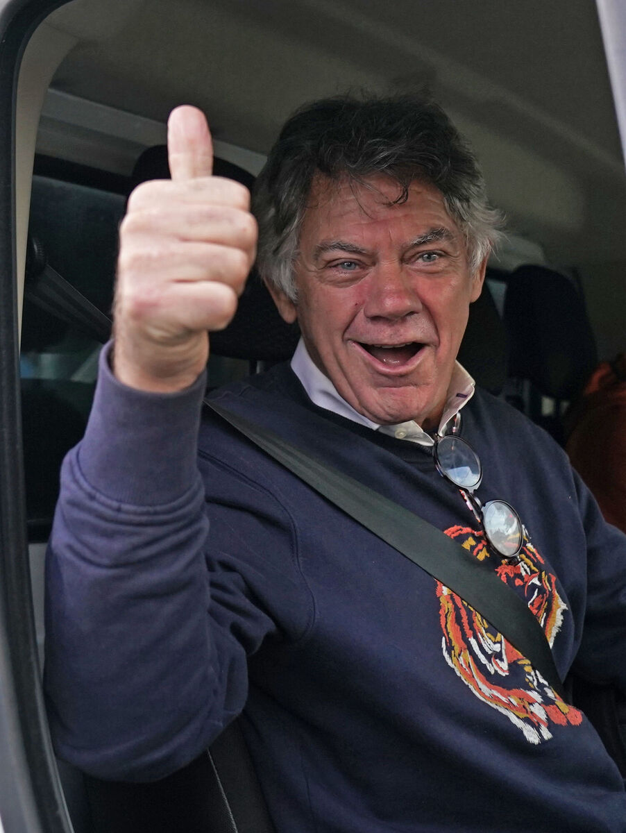 Gerry 'The Monk' Hutch' campaigning in Dublin before the election. Picture: Brian Lawless/PA Gerry 'The Monk' Hutch' campaigning in Dublin before the election. Picture: Brian Lawless/PA