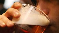 Fall in beer sales