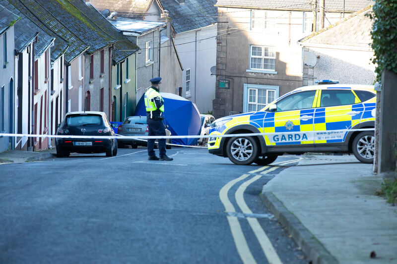 Gardaí at the scene of the incident at William St, New Ross. Picture: Nichola Browne-Sinnott Gardaí at the scene of the incident at William St, New Ross. Picture: Nichola Browne-Sinnott