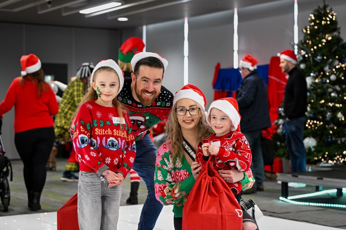 The O’Sullivan family from Ballincollig. The O’Sullivan family from Ballincollig.