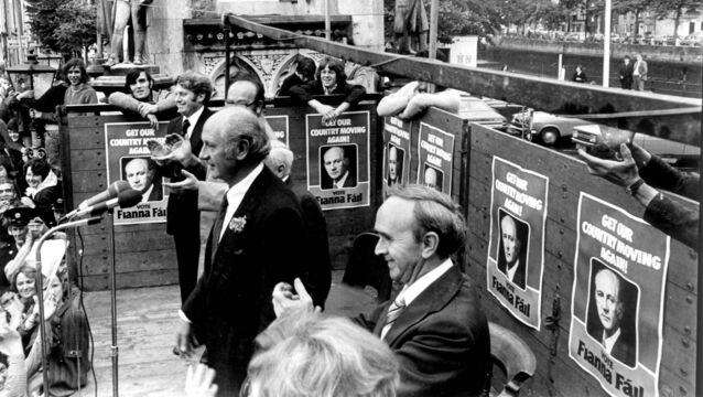 <p>On a summer’s day in June 1977, Jack Lynch wiped the eyes of five political parties and other independents contesting the general election by winning an unprecedented landslide victory for Fianna Fáil.</p>