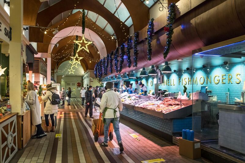 The lights, atmosphere, and the smell of spiced beef in the air — there really is no place like the English Market to soak up the festive spirit. The lights, atmosphere, and the smell of spiced beef in the air — there really is no place like the English Market to soak up the festive spirit.