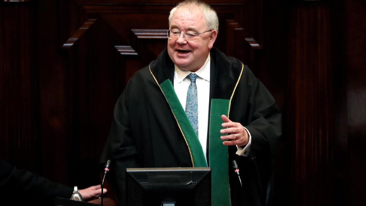 Ceann Comhairle Seán Ó Feargháil: A party source said they believed a third term would be acceptable because he 'has been very good', but said 'internally, it wouldn't be great for morale' if there was no contest. Picture: Maxwells Ceann Comhairle Seán Ó Feargháil: A party source said they believed a third term would be acceptable because he 'has been very good', but said 'internally, it wouldn't be great for morale' if there was no contest. Picture: Maxwells