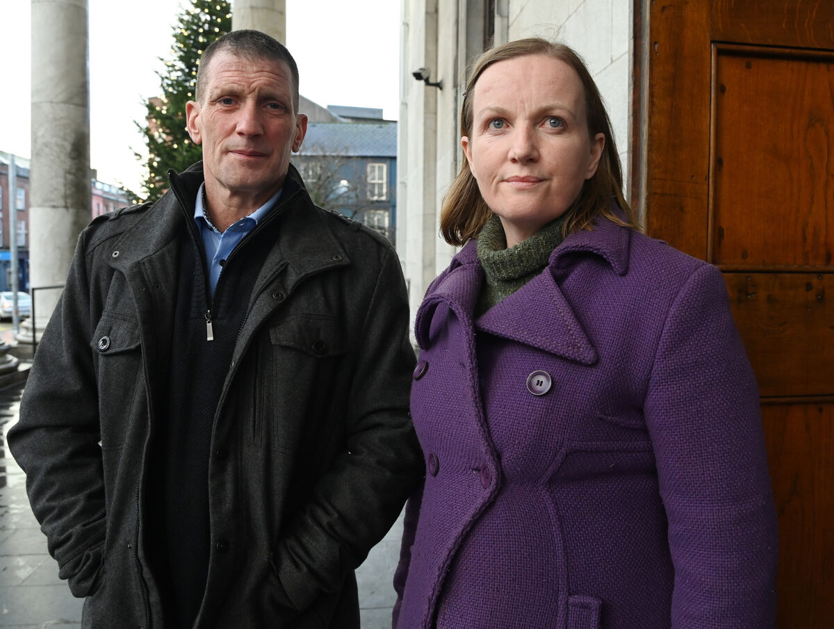 Vera Twomey and her husband Paul Barry at the inquest into the death of their daughter Ava. Picture: Eddie O'Hare Vera Twomey and her husband Paul Barry at the inquest into the death of their daughter Ava. Picture: Eddie O'Hare